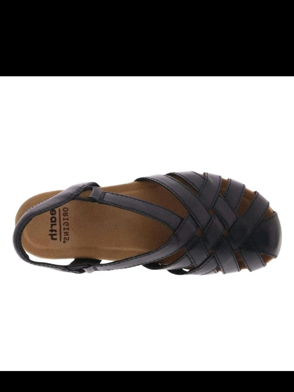 Earth Origins Women’s Berri Sandal - ETBERRI BLACK 001 - Picture 4 of 9